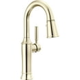 thumbnail image 1 of Delta 9984-Dst Renaldi 1.8 GPM Single Hole Pull-Down Bar/Prep Faucet - Lumicoat Polished, 1 of 7
