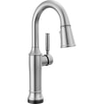thumbnail image 1 of Delta 9984TL-AR-PR-DST Renaldi 1.8 GPM Single Hole Pull Down Touchless Bar Faucet -, 1 of 7