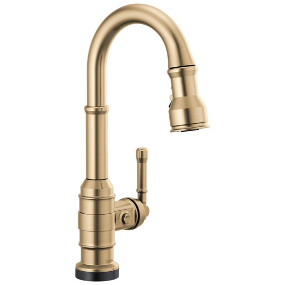 Delta 9990T-Dst Broderick 1.8 GPM Single Hole Pull Down Bar Faucet - Bronze