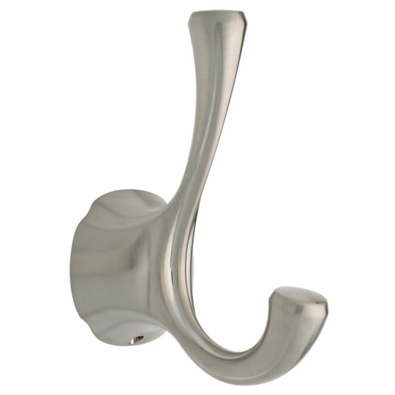 Delta Addison Double Robe Hook, Stainless