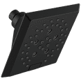 thumbnail image 1 of Delta H2Okinetic 5-Setting Angular Modern Raincan Shower Head - 52664-BL - Matte Black, 1 of 11