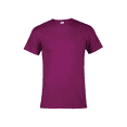 thumbnail image 1 of Delta Apparel 027362022907 Pro Weight Adult 5.2 oz Short Sleeve T-Shirt, Berry - Medium, 1 of 1