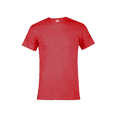 thumbnail image 1 of Delta Apparel 027362026387 Pro Weight Adult 5.2 oz Short Sleeve T-Shirt, Red Heather - 4X, 1 of 1