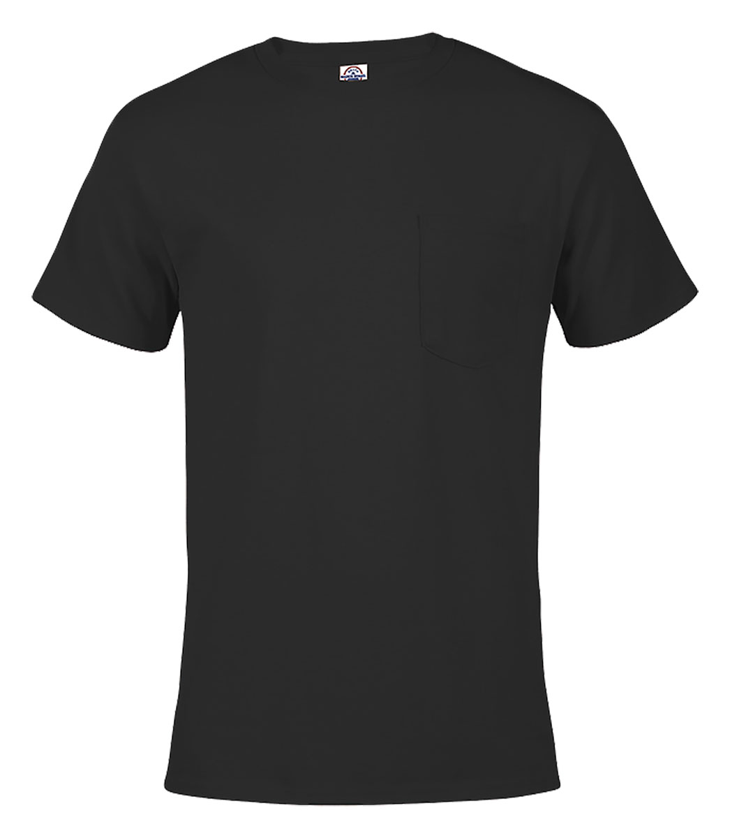 Delta Apparel Magnum Weight Adult 6.0 oz Short Sleeve Pocket TShirt