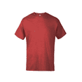thumbnail image 1 of Delta Apparel Ringspun Adult 5.5 oz Surf T-Shirt, Red Heather - 2X, 1 of 2