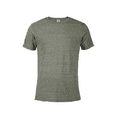 thumbnail image 1 of Delta Apparel  Ringspun Adult Snow Heather T-Shirt, Moss Snow Heather - Medium, 1 of 1