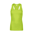 thumbnail image 1 of Delta Apparel Ringspun Junior 4.3 oz Racerback Tank, Lime - Medium, 1 of 1