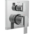 thumbnail image 1 of Delta Ara Angular Modern Monitor 14 Series Valve Trim with 6-Setting Integrated Diverter, Chrome, 1 of 3