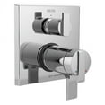 thumbnail image 1 of Delta Ara Angular Modern TempAssure 17T Series Valve Trim with 3-Setting Integrated Diverter, Chrome, 1 of 2