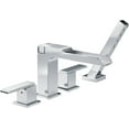 thumbnail image 1 of Delta Ara Channel Roman Tub With Hand Shower Trim, Chrome, 1 of 2