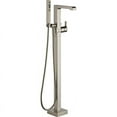 thumbnail image 1 of Delta Ara Floor Mount Tub Filler Trim, Stainless, 1 of 2