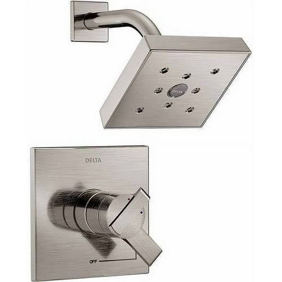 Delta Ara Monitorî 17 Series H2Okineticî Shower Trim in Stainless T17267-SS