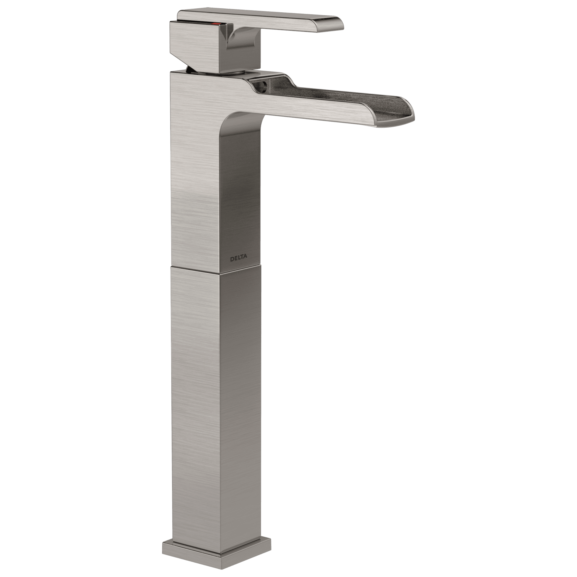 Delta Ara Elegance Stainless Steel Single Handle Vessel Bathroom Faucet