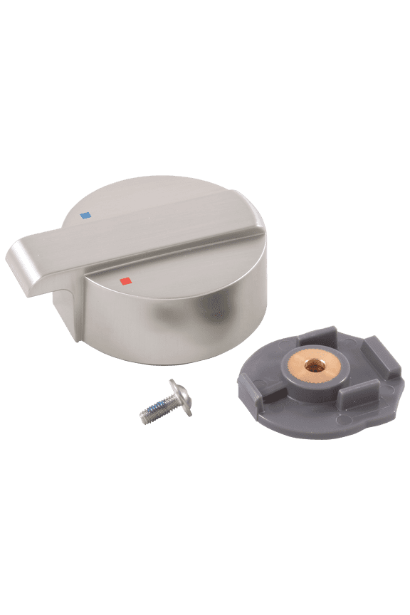 Ara Temperature Knob & Cover - 17 Series in Stainless