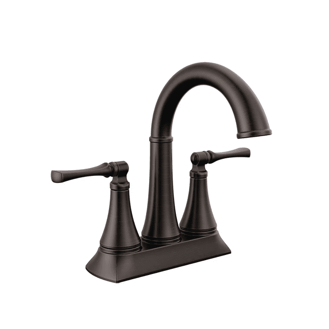 Delta Archdale Bronze 4in centerset 2Handle WaterSense