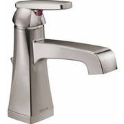 Delta Ashlyn Single Handle Bathroom Faucet with Metal Drain Assembly in Stainless 564-SSMPU-DST