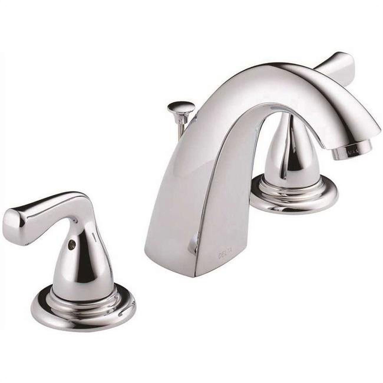 Delta Foundations 8" Widespread 2-Handle Bathroom Faucet Chrome New