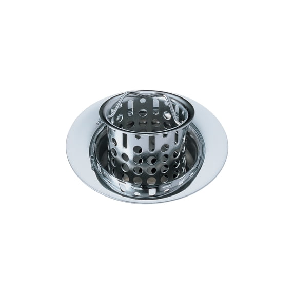 Delta Bar / Prep Sink Flange and Strainer Chrome
