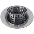thumbnail image 1 of Delta Bar / Prep Sink Flange and Strainer, Stainless, 1 of 7