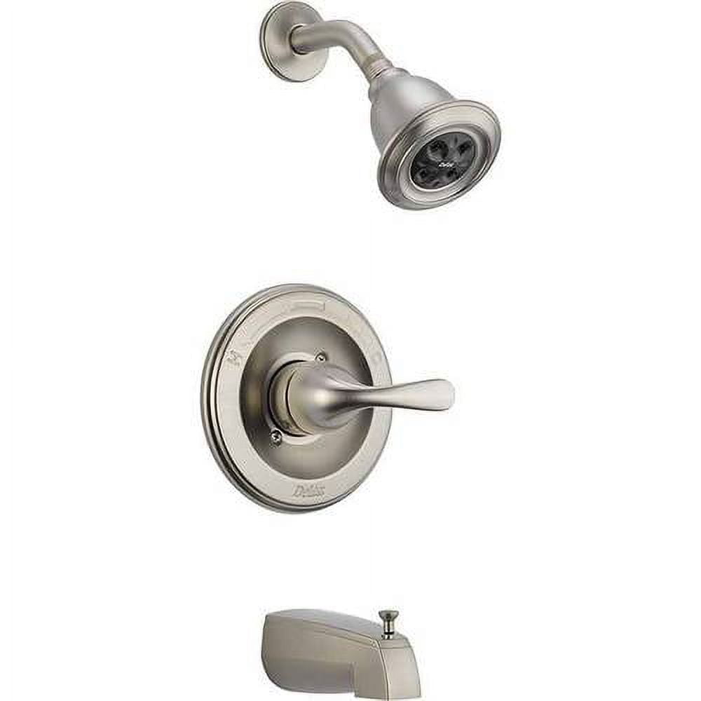 Stainless Steel Modern Single Function Tub and Shower Faucet
