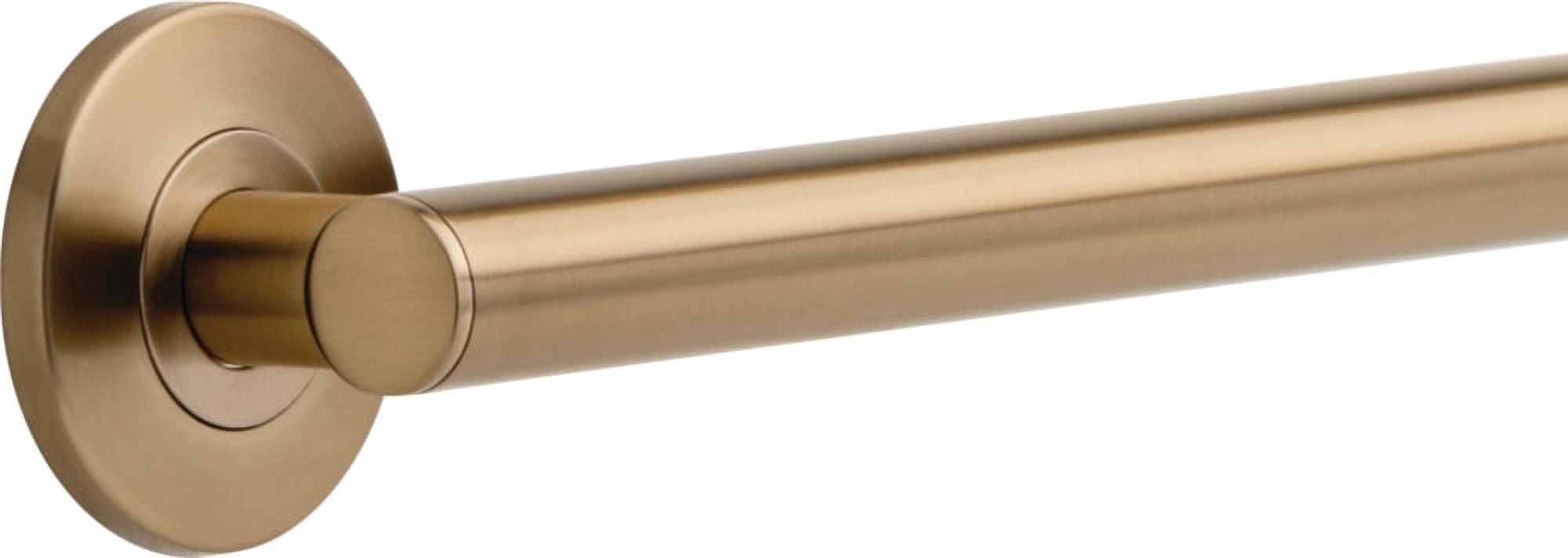 Delta BathSafety 18" Contemporary Decorative ADA Grab Bar in Champagne Bronze