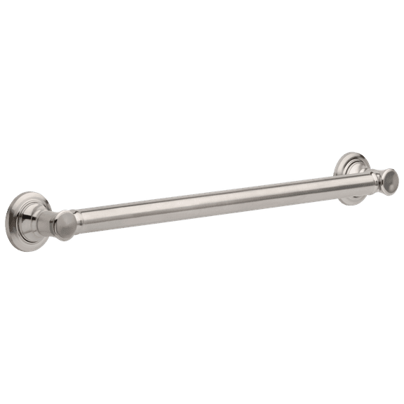 Delta BathSafety 24" Traditional Decorative ADA Grab Bar in Stainless
