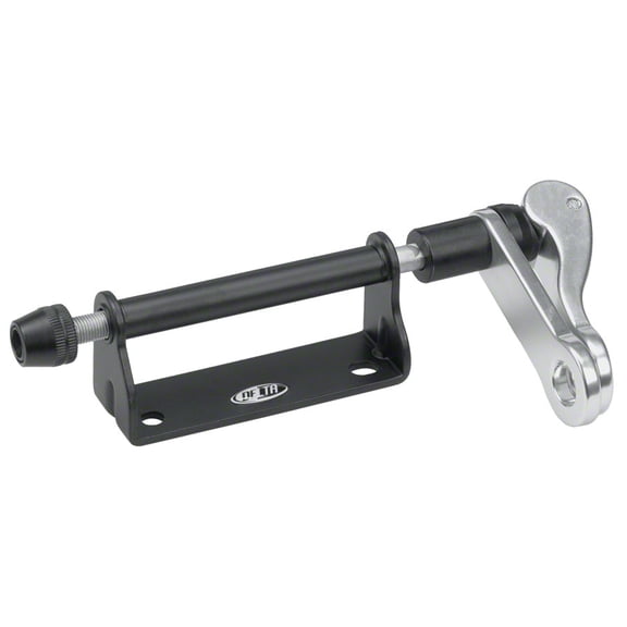 Delta Bike Hitch Truck Rail Fork Mount Rack Black Exterior Automotive Accessory, Standard 9.0mm