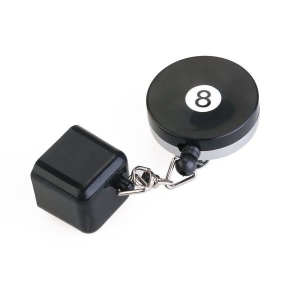 Delta Billiards Retractable Billiards Chalk Holder (8-Ball Theme)