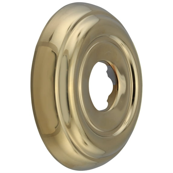 Delta Botanical Statice Flange - Shower in Polished Brass