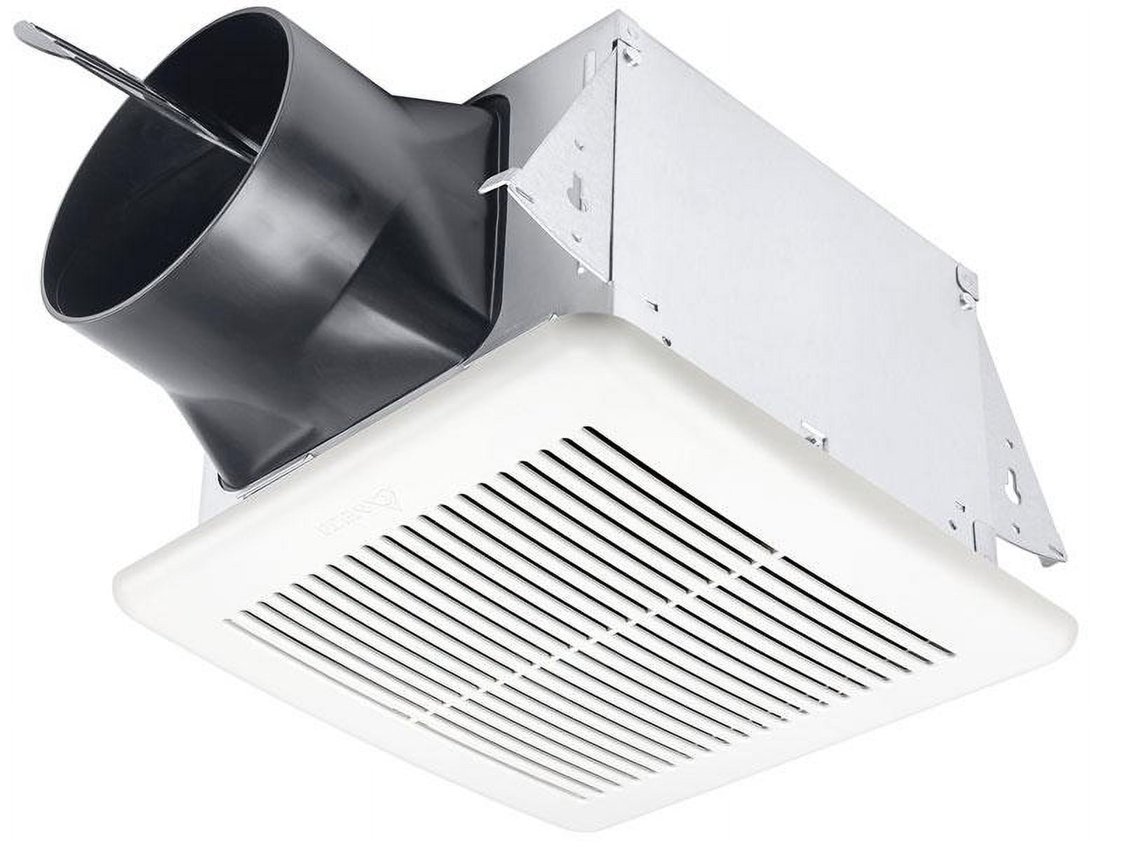 Delta Breez White Adjustable Speed Ceiling Mount Exhaust Fan
