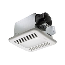Aero Pure AP90-S Slim Fit Ventilation Fan – 90 CFM, Super Quiet 0.7 Sones, White Grille, ENERGY STAR