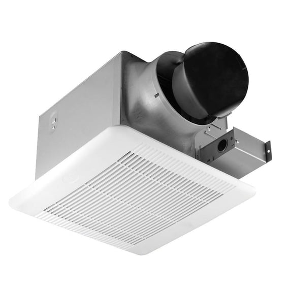 Delta Breez GBR100 100 CFM Single Speed Bathroom Ceiling Fan with LED Light
