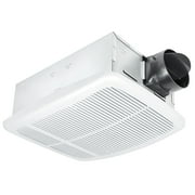 Delta Breez Radiance Exhaust Bath Fan 80 CFM, 1300W, Metal Built-In Heater 1.5 Sones, White