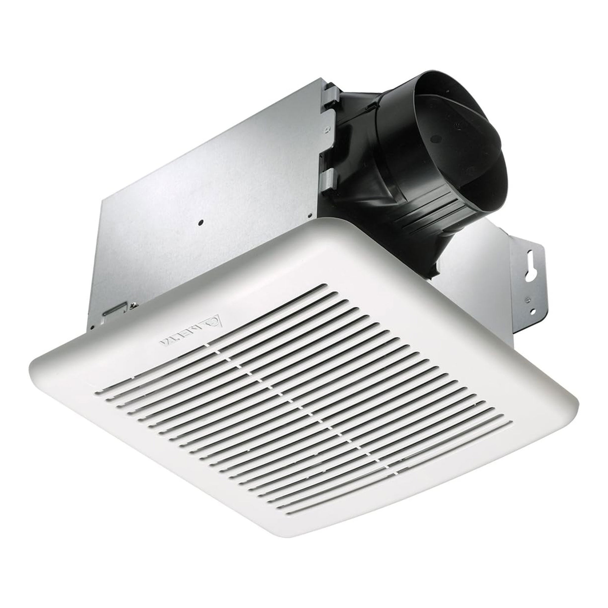 White 10.75" Energy Star Ceiling and Wall Mount Ventilation Fan
