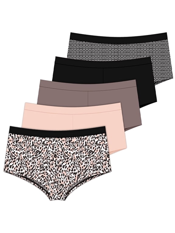 Intimates Microfiber BoyShorts Panties - Size 7