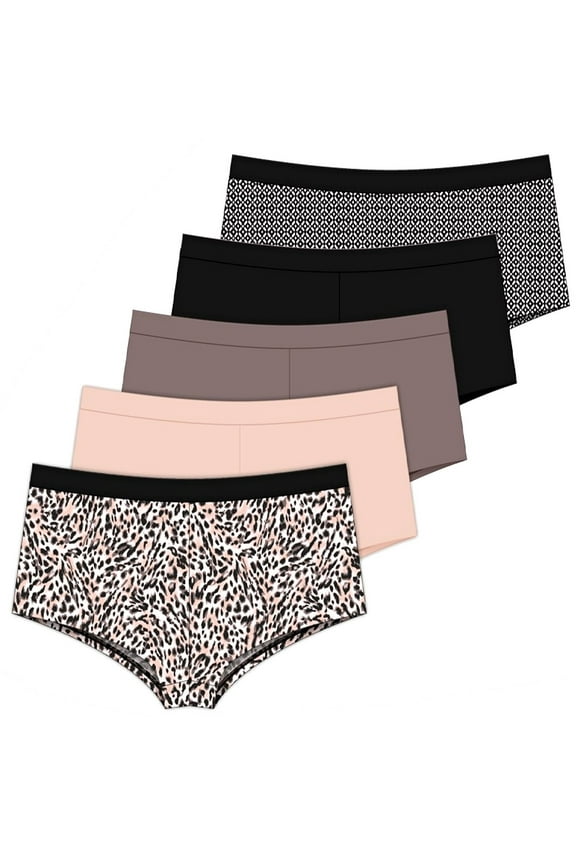 Intimates Microfiber BoyShorts Panties - Size 9