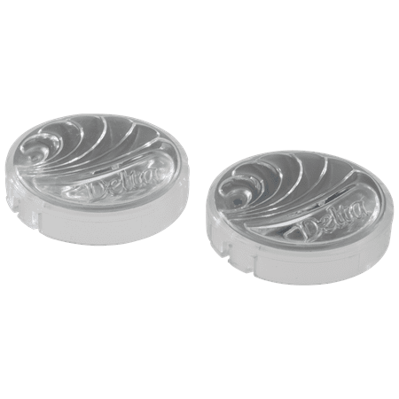 Delta Button Set - Hot / Cold - Clear RP18373