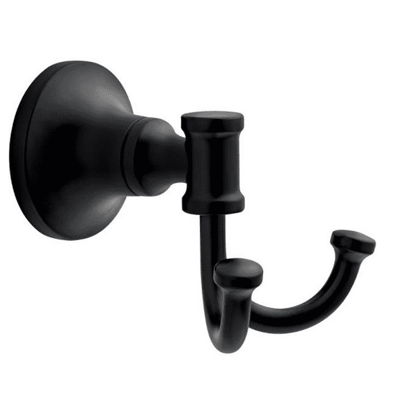 Delta CML35-MB Chamberlain Bath Towel & Robe Hook Matte Black