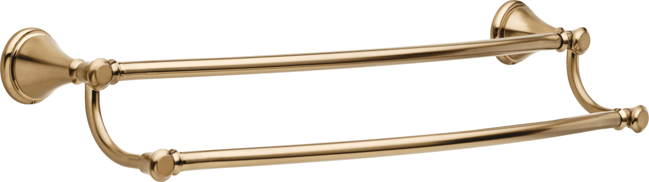 Delta Cassidy 24" Double Towel Bar, Champagne Bronze