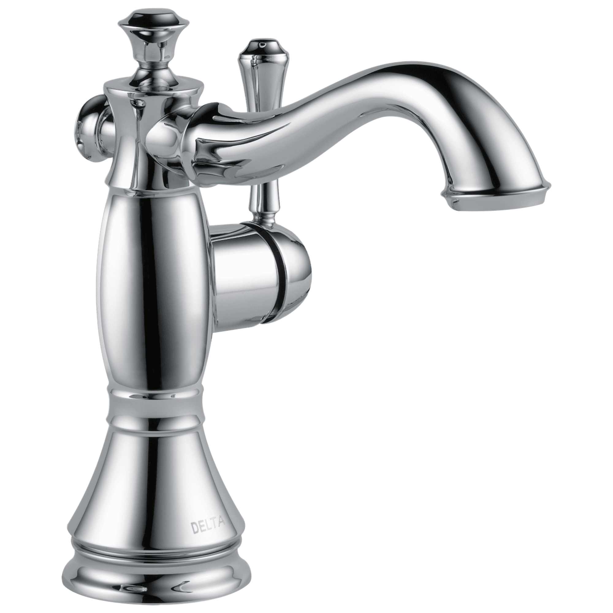 Cassidy Chrome Single Hole Bathroom Faucet with Drain Assembly