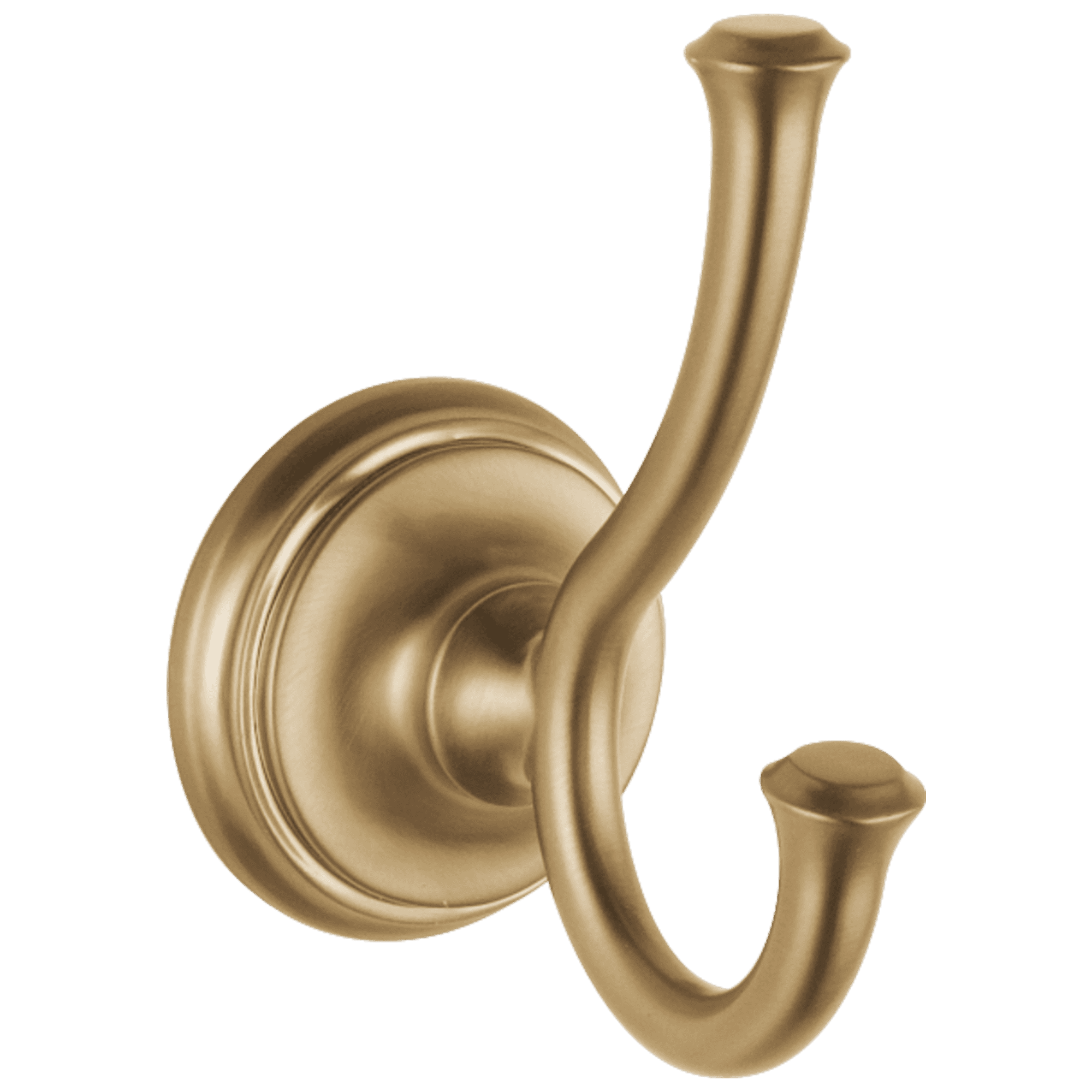 Champagne Bronze Double Wall Mounted Towel Hook