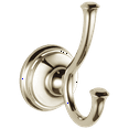 thumbnail image 1 of Delta Cassidy Double Robe Hook, Polished Nickel, 1 of 2
