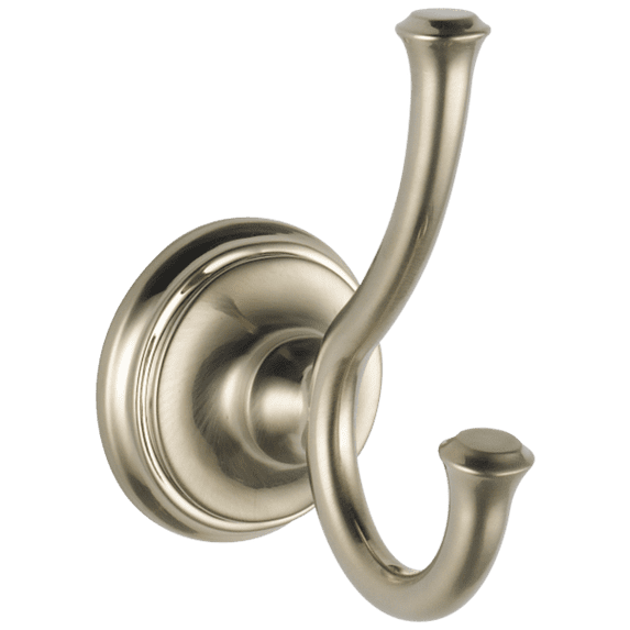 Delta Cassidy Double Robe Hook, Stainless