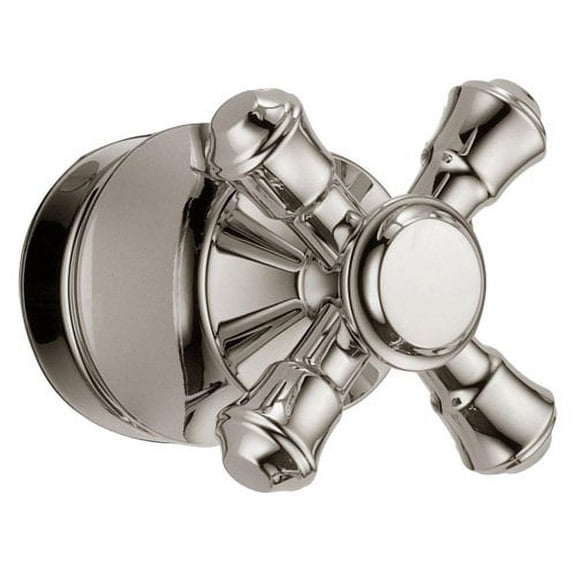 Delta Cassidy Metal Cross Handle Kit - 14 Series in Polished Nickel