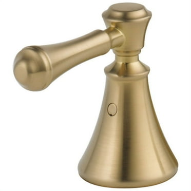 Delta Cassidy Metal Lever Handle Set - Deck Mount Bathroom & Bidet in Champagne Bronze