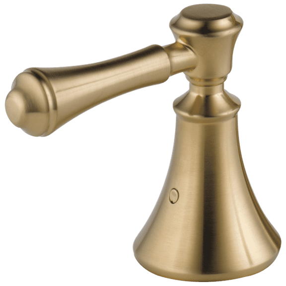Delta Cassidy Metal Lever Handle Set - Roman Tub, Champagne Bronze