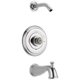 thumbnail image 1 of Delta Cassidy Monitor 14 Series Tub & Shower Trim - Less Handle - Less Head, Chrome, 1 of 2