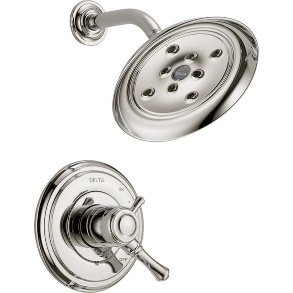Delta Cassidy Monitor 17 Series H2Okinetic Shower Trim, Polished Nickel