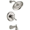 thumbnail image 1 of Delta Cassidy Monitor 17 Series H2Okinetic Tub & Shower Trim, Polished Nickel, 1 of 2
