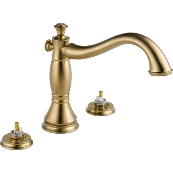 Delta Cassidy Roman Tub Trim - Less Handles, Champagne Bronze